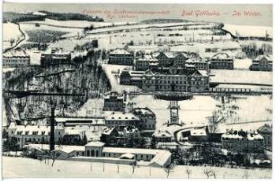 Bad Gottleuba. Heilstätte im Winter