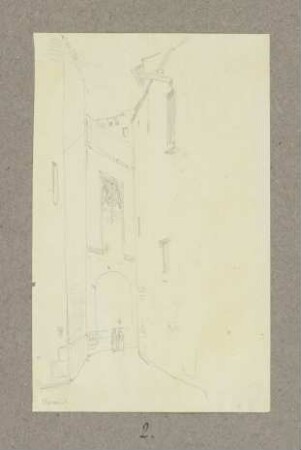 Schmale Gasse in Neapel