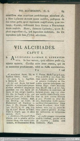VII. Alcibiades