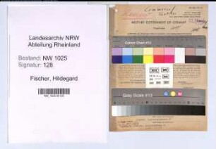 Entnazifizierung Hildegard Fischer , geb. 20.05.1895 (Einzelhaendlerin)