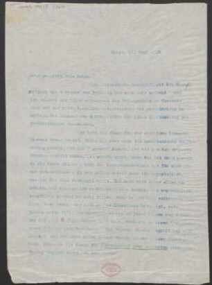 Brief an Robert Oehme : 17.06.1912