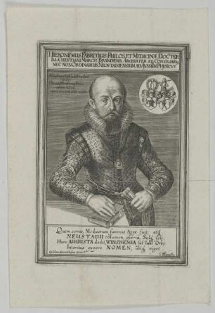 Bildnis des Hieronymus Fabritius