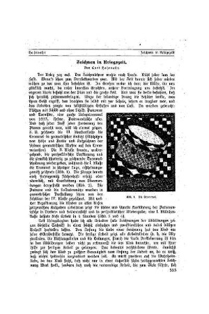Zeichnen in Kriegszeit