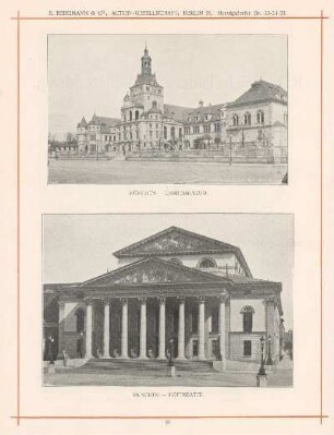 München - Landesmuseum ; München - Hoftheater