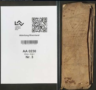 Heberegister der jährlichen Pachteinanhmen und fälligen Kurmede-Zahlungen
