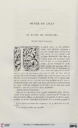 Le musée de peinture, [4]: Musé de Lille