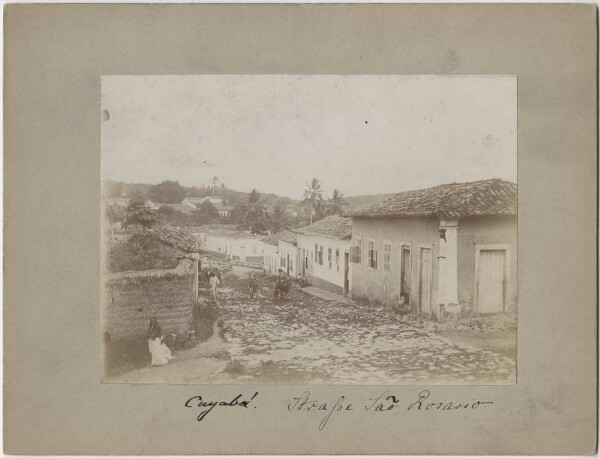 Blick auf die Straße São Rosario in Cuiabá