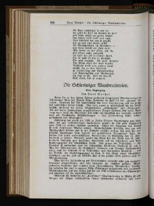 Die Schleswiger Wandmalereien.