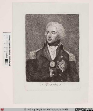 Bildnis Horatio Nelson, 1801 1. Viscount N.