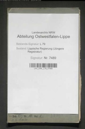 Garantieverband Hohenhausen (Anschluss nordlippischer Gemeinden an die Nordlippische Überlandzentrale in Hohenhausen)