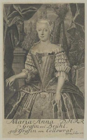 Bildnis der Maria Anna von Brühl