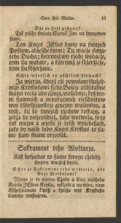 Sakrament teho Woltarja