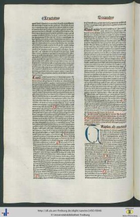 Tractatus Secundus.