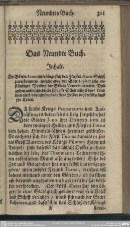 Das Neundte Buch