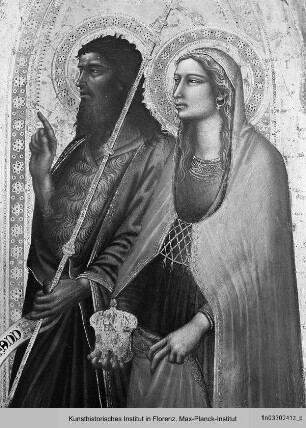Johannes der Täufer und Maria Magdalena