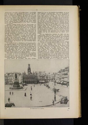 Der Marktplatz in St. Quentin.