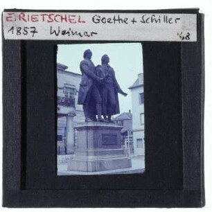 Weimar, Goethe–Schiller Monument