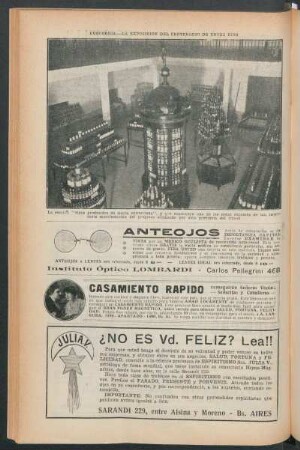 Concordia.- La exposición del centenario de Entre Ríos