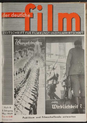 Der Deutsche Film - 1939-Mai: Der Deutsche Film - 1939-Mai