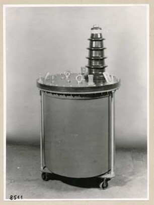 50 kV - Trafo Gesamtansicht; Foto 1953; Foto, 1953