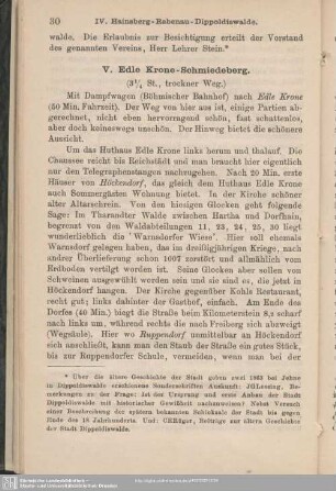 V. Edle Krone-Schmiedeberg