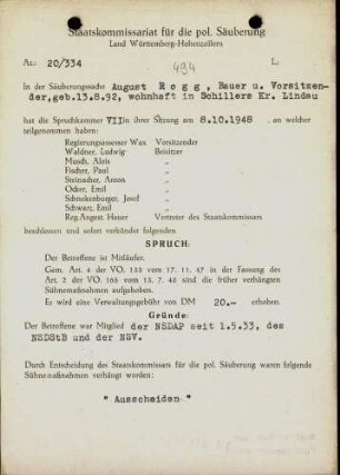 Rogg, August