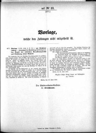 No. 68 (377), 16. Juni 1879