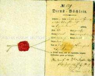 Dienst-Büchlein für Catharine Henriette Wachsmuth