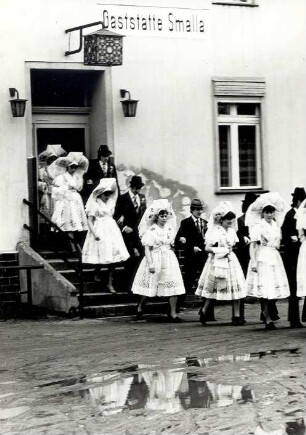 Fastnacht in Werben : Gesellschaftliche Volkskultur - Frühling. Ort: Wjerbno / Werben. Zapust (Fastnacht)