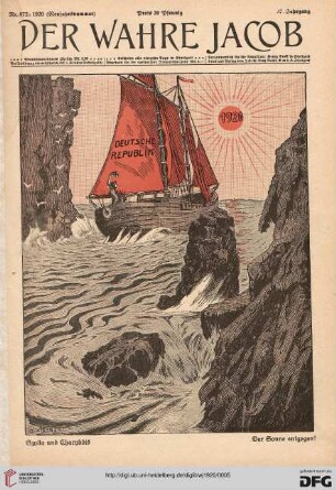 Nr. 872 (1920) (Neujahrsnummer)
