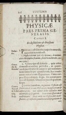 Pars Prima Generalis.