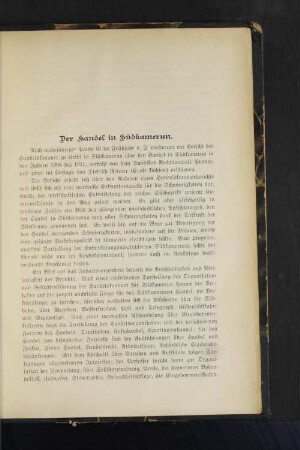 Der Handel in Südkamerun.