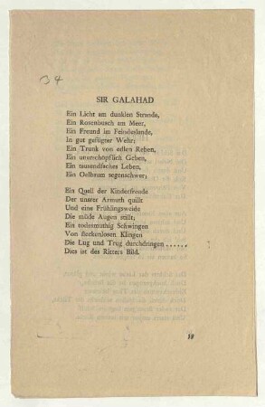 Gedruckte Veröffentlichungen von Irene Forbes-Mosse (1864-1946)
