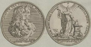 Bildnis von Wilhelm III. und Maria, König und Königin von England