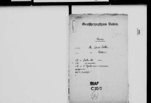 Koelblin, Eduard Karl Wilhelm Dr.; Oberregierungsrat; geb. 5.5.1876 in Waldkirch