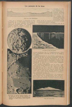 Los paisajes de la luna