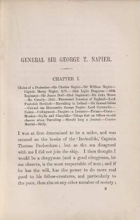 Passages in the early military life of general George T. Napier : written by himself, edited by his son general W. C. E. Napier. With portrait