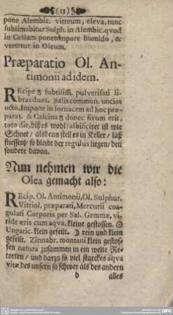 Praeparatio Ol. Antimonii ad idem.