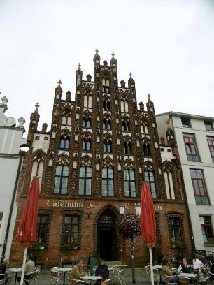 Greifswald: Giebelhaus Markt 11