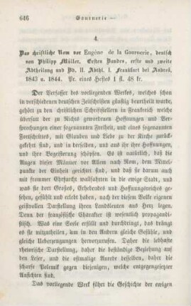 646-649 [Rezension] Müller, Philipp, Das christliche Rom vor Eugène de la Gournerie