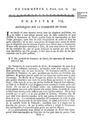 Chapitre VII. Remarques Sur Le Commerce Du Nord