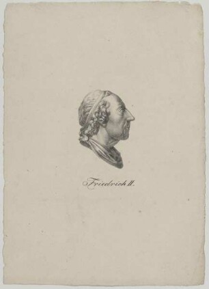 Bildnis des Friedrich II. von Preußen