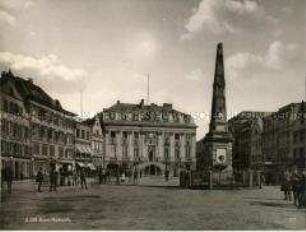Ansicht des Bonner Marktplatzes