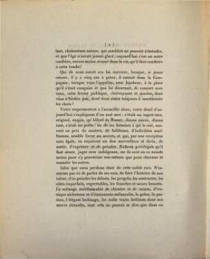 Funérailles de M. Alfred de Musset. Discours de M. Vitet ... : le lundi 4 mai 1857
