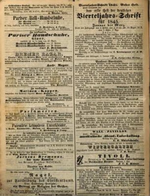 Weser-Zeitung. Sonntagsblatt zur Weser-Zeitung. 1845, Nr. 50 [u.] 53 - 55 [u.] 57 - 61 [u.] 64 [u.] 66 [u.] 104