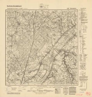 1297 (alte Nr.: 192) Neunassau, Topographische Karte 1:25000 (4-cm - Karte)