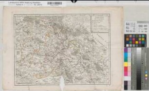 Champagne Carte du gouvernement de Champagne ou sont divisées les elections de la Généralité de Chalons et celles qui sont partie de la Généralité de Paris 1785 1 Breitengrad = 25,8 cm; 7 frz. Meilen = 12,8 cm 32 x 44 kol. Druck Bourgoin, Graveur, Paris Bem.: auf Karte V (= A 20413) Verzeichnis der Bezirke v.d. Recke-Volmarstein, Dep.