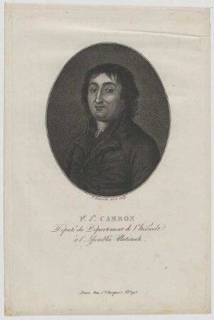 Bildnis Pierre Joseph Cambon