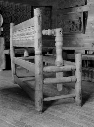 Stuhl aus einer Bauernstube