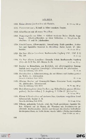 Silber (Nr. 1320-1434)